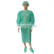 Non Sterile Gowns Lab Medical With Front Botons CPE Isolation Wholesale thumbnail-1
