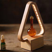 Triangle Essential Oil Aroma Diffuser With LED Table Lamp thumbnail-4