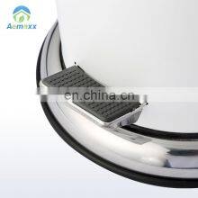 Factory Supplier White Color Two Pieces Stainless Steel Bathroom Set thumbnail-5