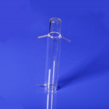 AcidAlkli Resistant TOC-3000 WTC Quartz Glass Reaction Vessel Quartz Processing Tube thumbnail-4