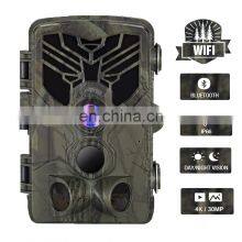 30MP 4K Camera Hunting WiFi830Pro Scouting Surveillance Wildlife Cameras Live Video Wifi Trail Camera With Night Vision