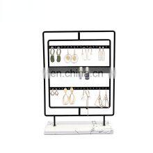 New Arrival Earrings Show Bracelet Stand  Jewelry Earring Holder Bar Metal Key chain Necklace Display