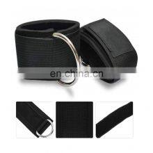 Wholesale Custom Ankle Strap Pink Weight Lifting Gym Ankle Straps For Cable Machines thumbnail-2