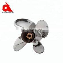 Engines 60-115 HP Reference No.6E5-45947-00-EL 15 Tooth RH 100 HP Stainless Steel Fan Marine Propeller thumbnail-5