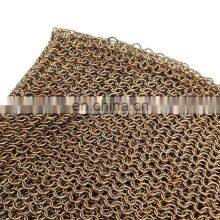 Chainmail Curtain for Antique Appearance and Modern Fashion Feeling Ring Mesh