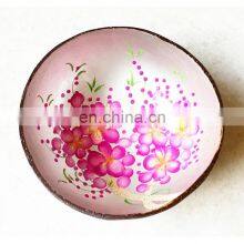 High Quality Lacuqer Coconut Bowl Eco Friendly Wholesale Salad Bowl From 100% Natural Best Price Made in Vietnam thumbnail-4