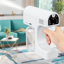 Wireless Handheld Nanatomizer Human Sensing Atomizer Home Hotel Automatic Blue Light Disinfection Sprayer(wechat:13510231336) thumbnail-3