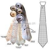 Wholesale Silk Men Gingham Necktie thumbnail-2