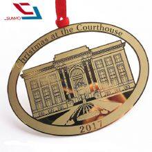 OEM Metal Gifts Type A-grade Personalized Expensive Christmas Ornaments thumbnail-4