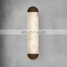 Nordic Simple Alabaster Wall Lamp Creative Corridor Bedroom Hotel Bed Decorative Led Wall Lamp thumbnail-2