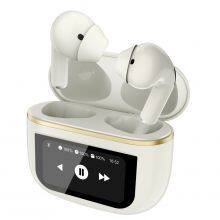 Touch Screen Headphones Noise Cancelling ENC ANC Sport Earbuds TWS Smart LCD Touch Screen Earphones thumbnail-3