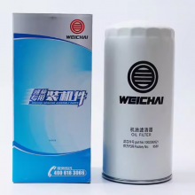 High Quality Weichai Oil Filter Element 1002280521 New Condition for Construction Machinery Engine Parts
