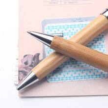 Customized LOGO Bamboo Pen With Metal Parts and Black Ink for Company Gift, Exhibition Use thumbnail-5