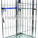 Metal Wire Laundry Storage Handling Foldable Roll US Trolley