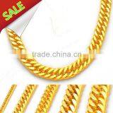 Polish Jewelries Punk Man and Women Necklace Stainless Steel Jewelry Gold Chain thumbnail-1