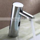 Brass Automatic Self Close Basin Faucet For Bathroom
