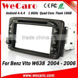 Wecaro WC-MB7507 Android 4.4.4 car dvd player touch screen for Benz Vito w638 autoradio gps 2004 2005 2006 TV tuner