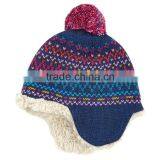 Custom Unique Design Logo Kids Ski Ear Cover Caps thumbnail-2