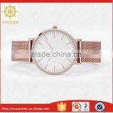 2016 New Product Fashion Vogue Mesh Strap Wrist Watch For Girls thumbnail-1