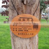 Screen printing glossy painting hanging advertising wood sign board
