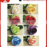 Hot Wholesale European Single Artificial Flower Rose thumbnail-4