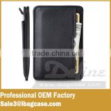 Leather RFID Wallet Card Sleeve Wallet with RFID Protector Holder