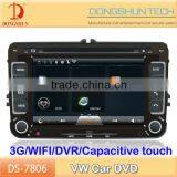 7 Inch Capacitive Screen VW Car DVD GPS With 3G/wifi and DVR