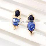 semi-precious stone earring