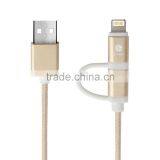 MFi Cable for IPhone5, MFI Cable With Micro USB for Samsung thumbnail-5