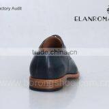 Gentle Fashion Real Calf Leather Derby Dyed Blue Men Business Natural Leather Dress Shoes thumbnail-3