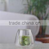 Double Wall Cappuccino Glass Cup thumbnail-1