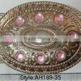 Custom Belt Buckle Belt Buckle With Rhinestones thumbnail-1