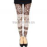 Wholesale Christmas Leggings, Yoga Pattern Leggings Womens Workout Leggings thumbnail-6