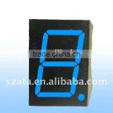 Top Quality 0.39 " One Digit Numbers Display With Blue Color