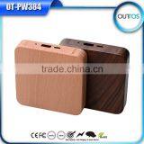 Universal Mobile Phone Charger Lithium Polymer Battery Charger Wood Wooden Power Bank 6000mah