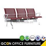 Stainless Steel Medical Furniture Hospital Waiting Chair With PU Pad thumbnail-3