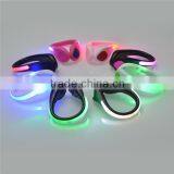 safety nighted plastic shoes light led clip