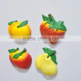 Apples Pears Orange Strawberrys Cute Shape Fruits and Vegetables and Colorful Promotion Fridge Magnets, Magnetic