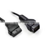 12 Pin OBD 2 Connector For Renault Adapter Car Accessories Diagnostic Extension OBD Cable 16 Pin thumbnail-3