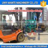 WANTE BRAND QT4-24 Block Making Machine Assembled Deivering to Customer Make More Money thumbnail-3