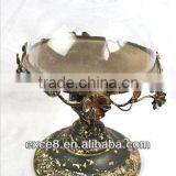 Shabby Chic Glass Dome Cake Stand