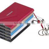 Letter-Shape Leather Case 4000mA Cacacity USB Interface Mobile Power Bank thumbnail-3