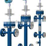 RF2030E Guided Wave Radar Level Transmitter Penetrating Radar for Double Flange Mounted External Chamber Type