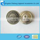 New Fashion Custom Metal Jeans Button