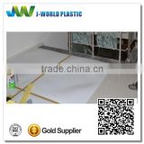Durable corugated polypropylene sheet floor tile