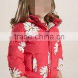 2016 Baby Girls Fashion Design Down Jacket With Hood thumbnail-3