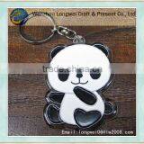 Panda Plastic Keychain/promotional Key Chain/carabiner Keychain
