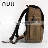 Hot Selling Durable Hiking Travelling Canvas and Leather Dslr Backpack Oem Camera Bag Quality Choice thumbnail-2