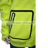 Breathable Membrane Windbreaker Men's Softshell Jacket With Hood thumbnail-5