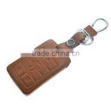 Car Leather Remote Key Cover Case Bag Holder 5 Button Protector Accessories For Cadillac XTS ATSL SLS CTS XTS SRX thumbnail-3